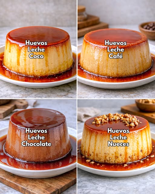 IDEAS DE FLAN FÁCILES, ECONÓMICAS Y DELICIOSAS> FLAN DE COCO CREMOSO CASERO