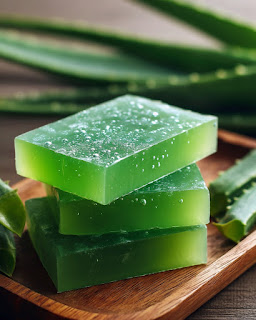 Handgjord tvål med aloe vera och rosmarin: skonsam vård för din hud