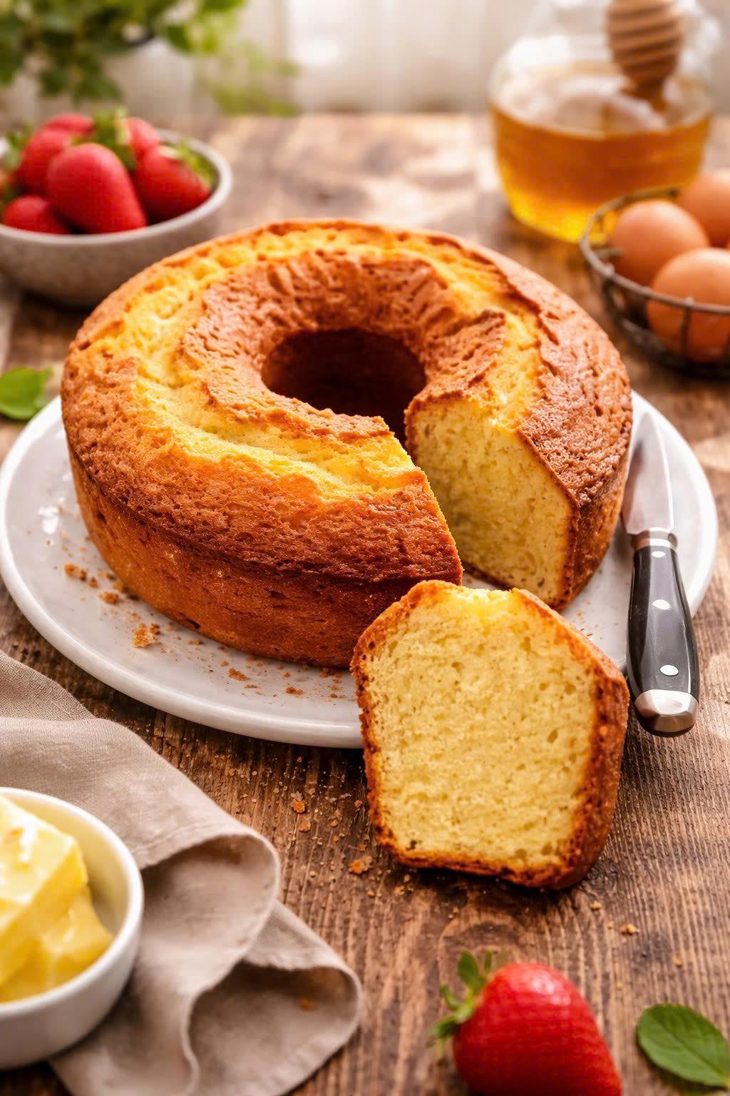 Hemgjord saftig citronkaka: enkelt och snabbt recept