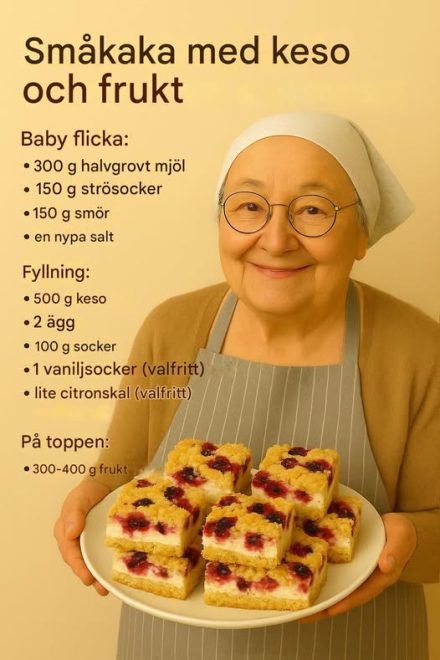 🍰💛 Mördegskaka Prestige – krämig keso, spröd botten & bärens friska magi 💛🍓