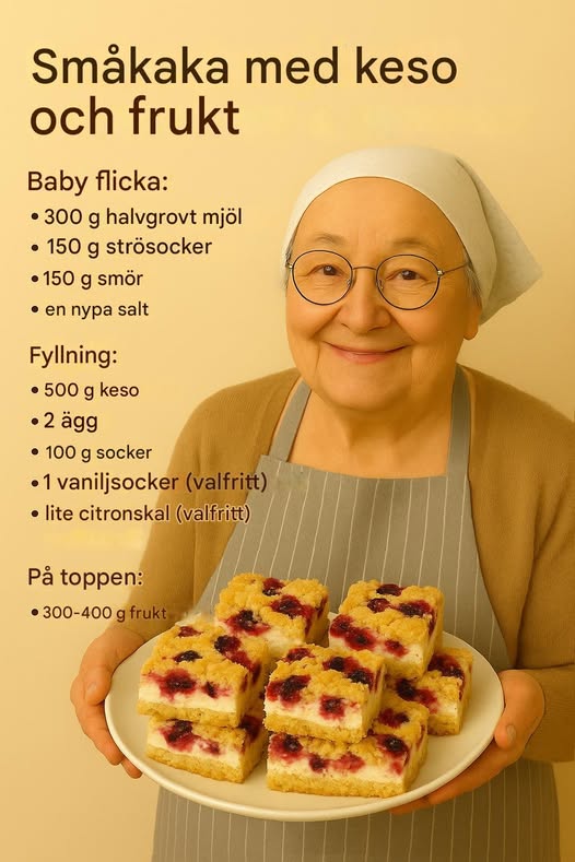 🍰💛 Mördegskaka Prestige – krämig keso, spröd botten & bärens friska magi 💛🍓