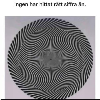 En optisk illusion avslöjar ett dolt nummer – och alla uppfattar det på olika sätt.