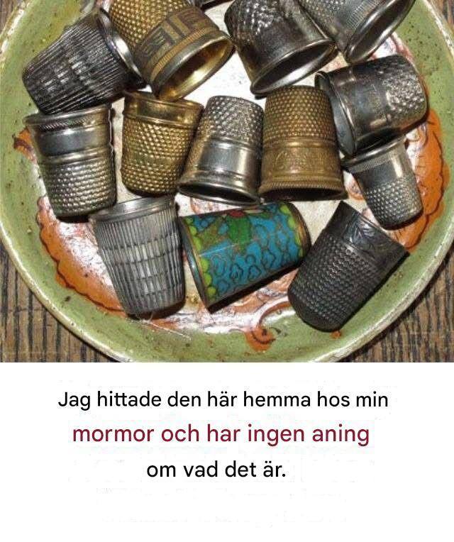 Den tidlösa historien om fingerborgar