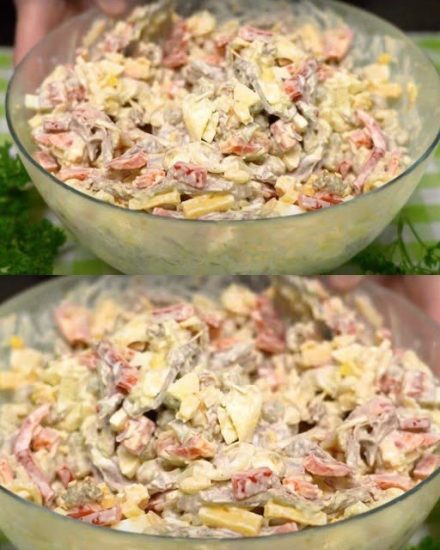 Potatisfri “Sjöjungfrusallad” — en utsökt och hälsosam sallad
