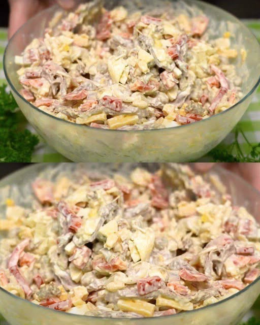 Potatisfri “Sjöjungfrusallad” — en utsökt och hälsosam sallad