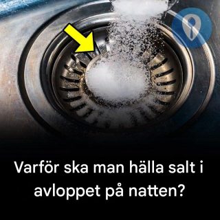 Hur man håller avlopp rena med salt: En enkel, effektiv hemmetod
