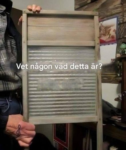 Retroskatt: Tvättbrädan – ett bortglömt verktyg med en rik historia