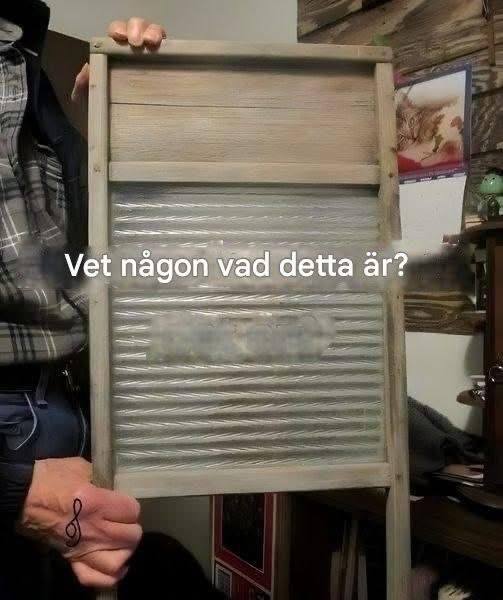 Retroskatt: Tvättbrädan – ett bortglömt verktyg med en rik historia