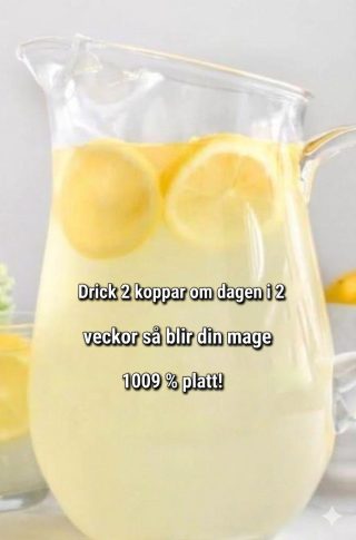 Alla pratar om denna dryck… men fungerar den verkligen? 🍋