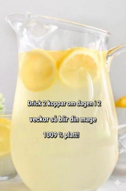 Alla pratar om denna dryck… men fungerar den verkligen? 🍋