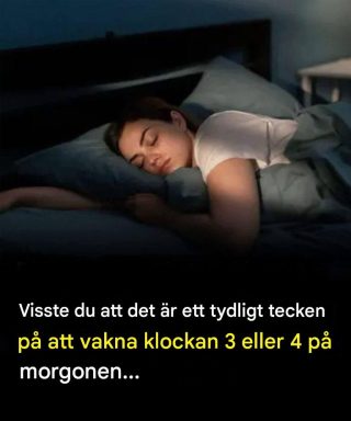 Varför du vaknar mellan klockan 3 och 5 på morgonen.