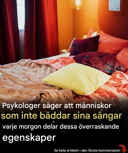 Människor som lämnar sin säng obäddad varje dag visar dessa mentala drag, säger psykologin
