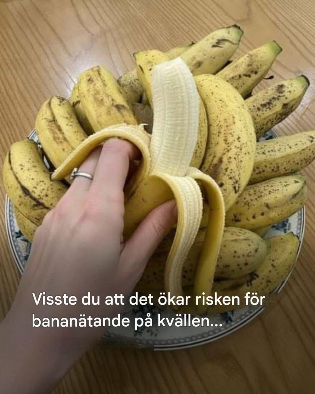 Om du äter bananer på kvällen kommer det att öka din… Se mer