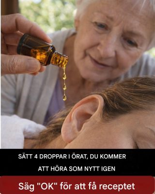 Droppa fyra droppar i örat så hör du som förut. Återställ din hörsel.