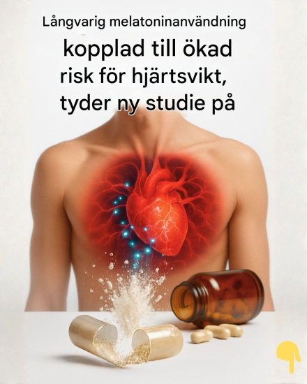 Långvarig melatoninanvändning kopplad till ökad risk för hjärtsvikt, tyder ny studie på