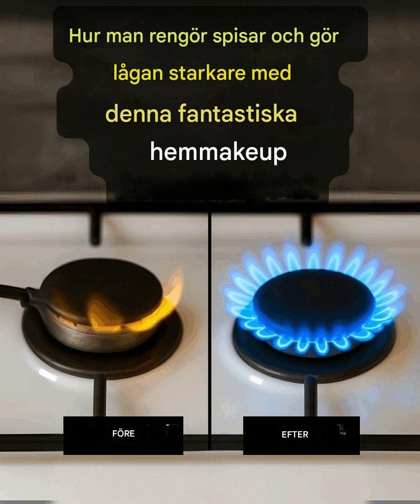 Hur man rensar spisventiler och gör lågan starkare med detta hemlagade trick