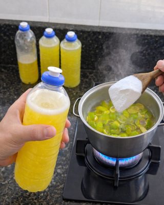 Kraftfullt hemmagjort multirengöringsmedel med citronskal (spara pengar och rengör naturligt)
