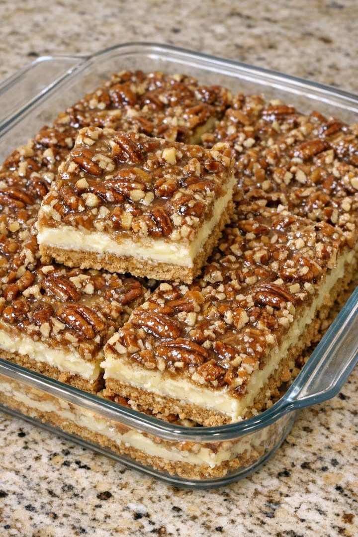  Keto Butter Pecan Icebox Bars (ZERO KOLHYDRATER – ULTRA DETALJERAD VERSION)
