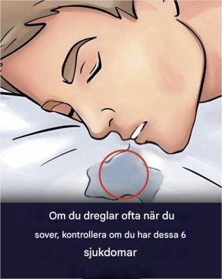 Orsaker till dreglande medan du sover