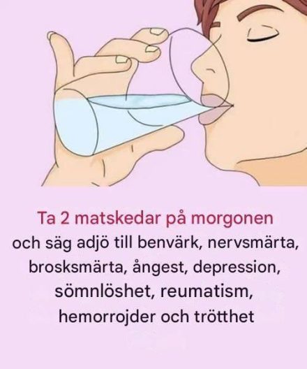 Två skedar på morgonen och du kommer att tacka mig för evigt Receptet finns i första kommentaren…