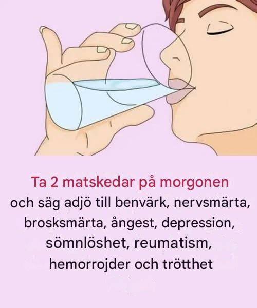 Två skedar på morgonen och du kommer att tacka mig för evigt Receptet finns i första kommentaren…