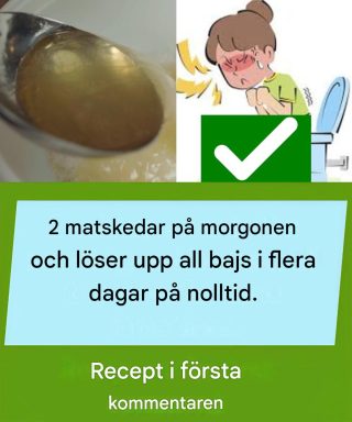 2 matskedar av detta och du kommer att märka otroliga resultat för dina matsmältningsproblem