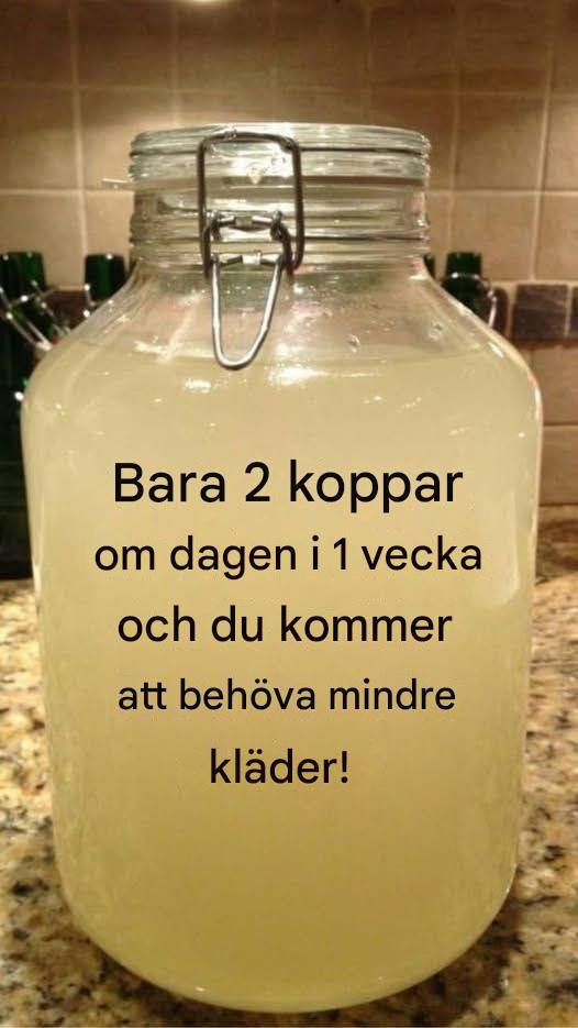 Fantastisk dryck för snabb viktminskning
