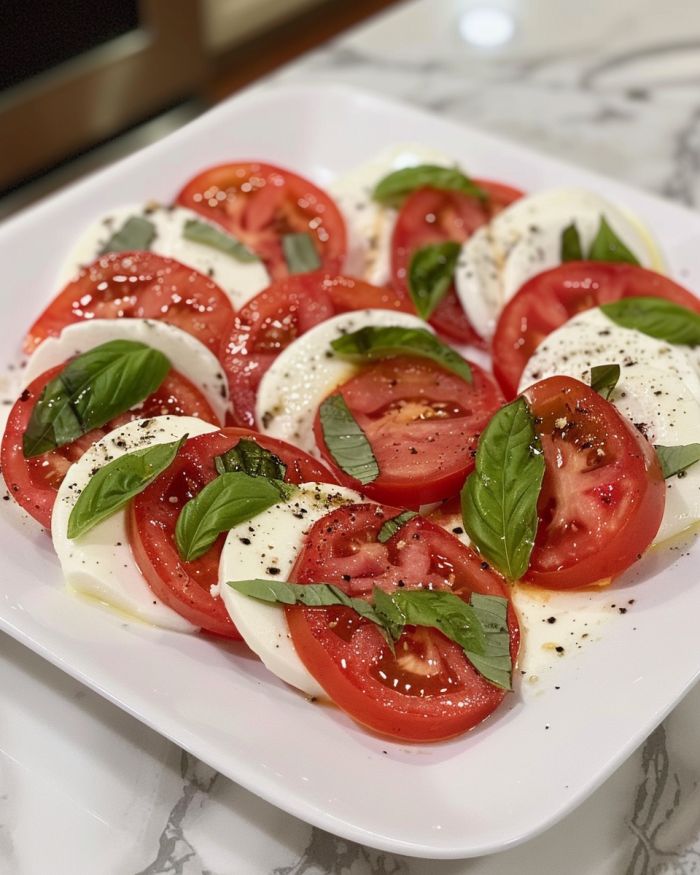 Caprese-sallad