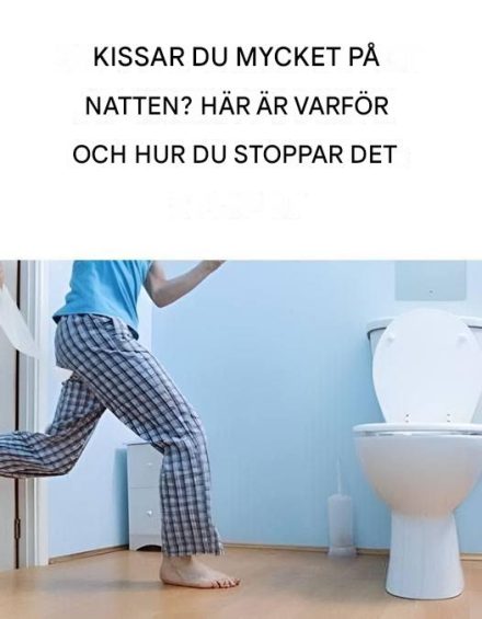 Urinerar du mycket på natten? Här är varför och vad du kan göra åt det