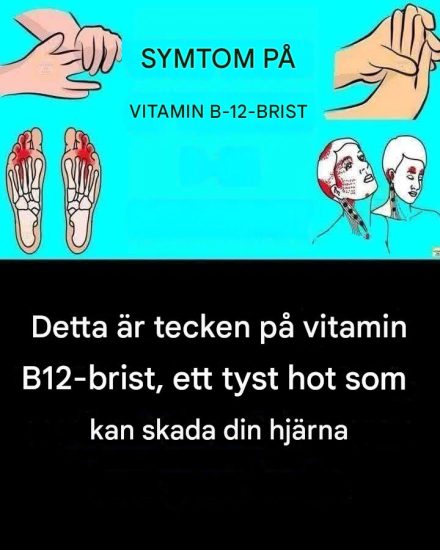 Tecken på vitamin B12-brist som du aldrig bör ignorera