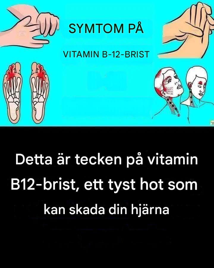 Tecken på vitamin B12-brist som du aldrig bör ignorera