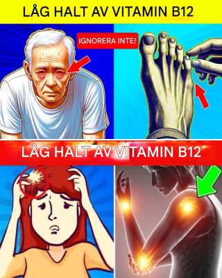 9 dolda tecken på att din kropp behöver mer vitamin B12