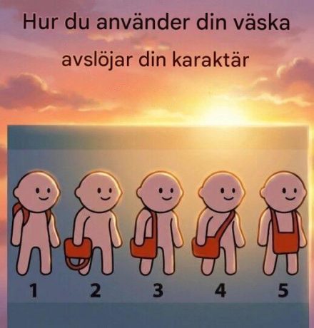 Vad dina väskvanor avslöjar om din personlighet