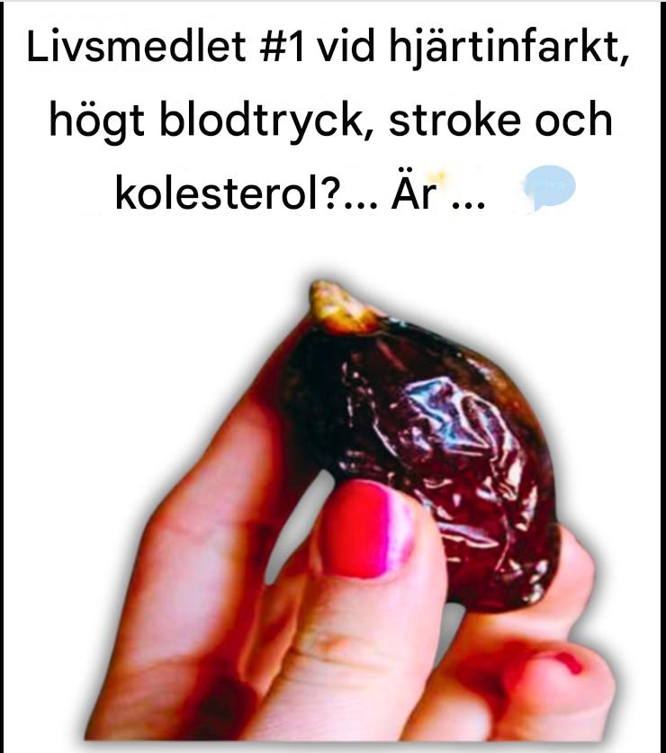 1 livsmedel mot hjärtinfarkt, högt blodtryck, stroke och kolesterol?