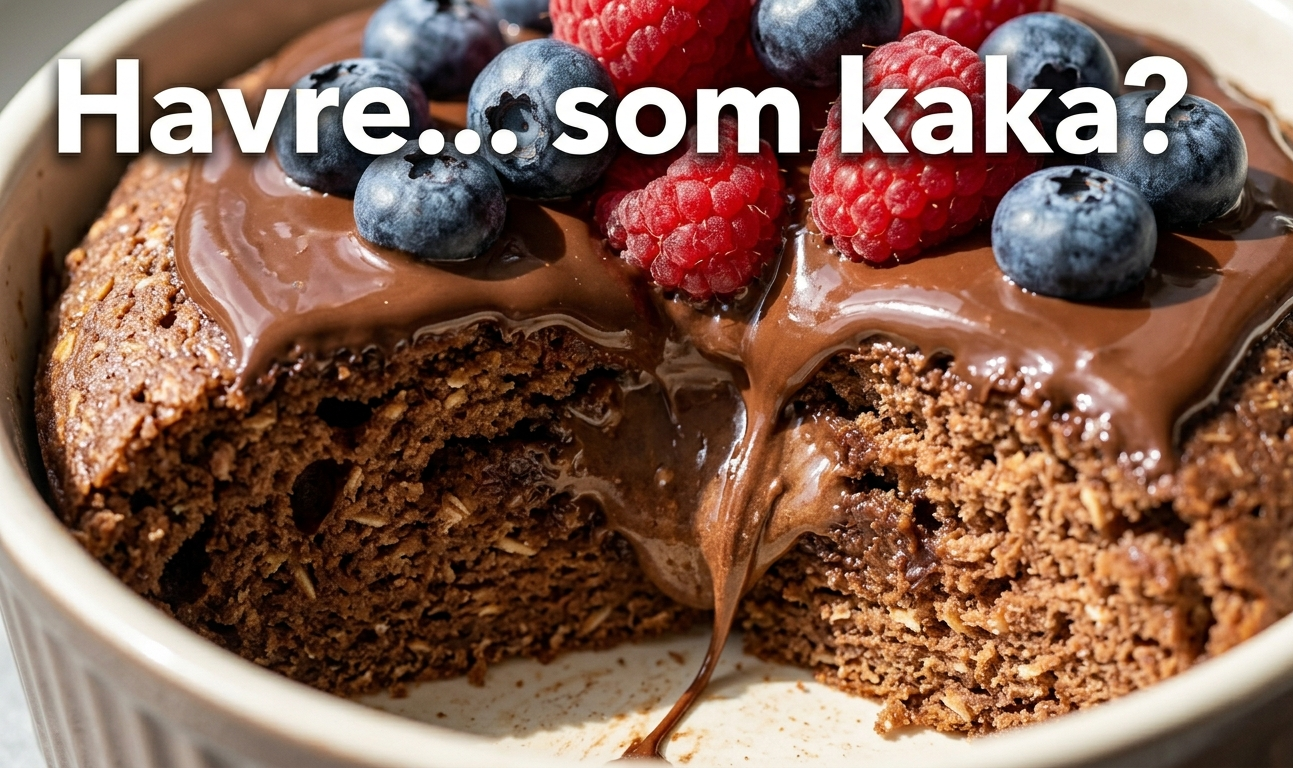 Bakad oats – frukost som känns som dessert