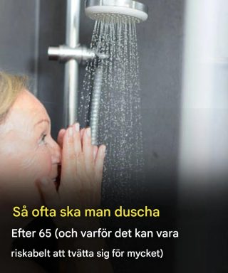 Bada över 65: Varför mindre är mer för frisk hud