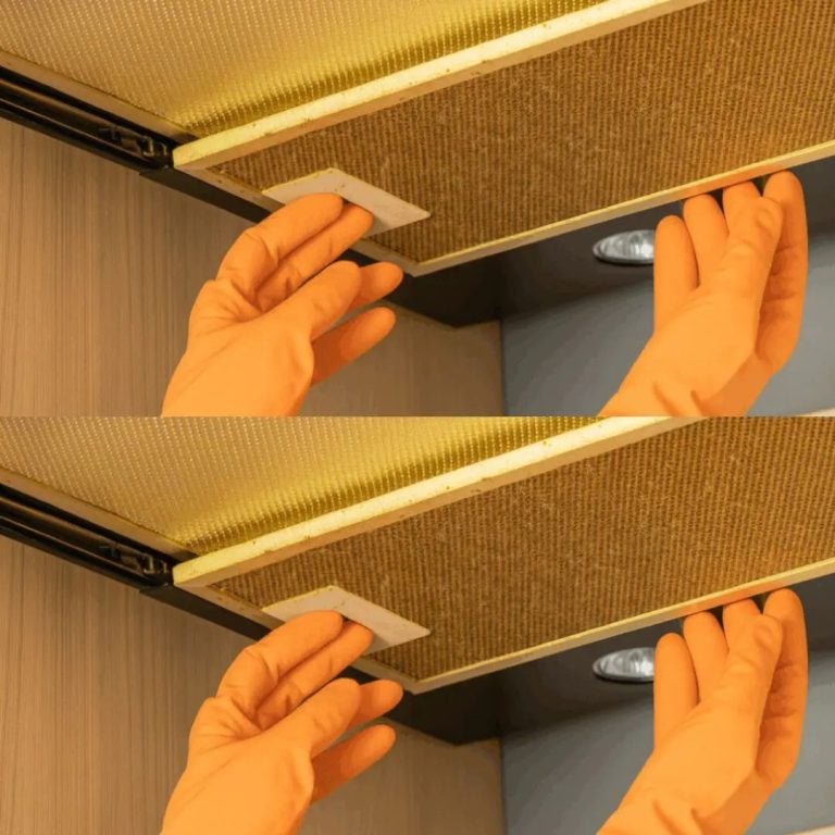 Fläktkåpa: fett försvinner efter 5 minuter utan skrubbning. Så här gör du.
