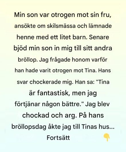 Jag hoppade över min sons “perfekta” bröllop för att tillbringa dagen med hans exfru. När han ringde mig skrikande tystade mitt femordiga svar hela festen.