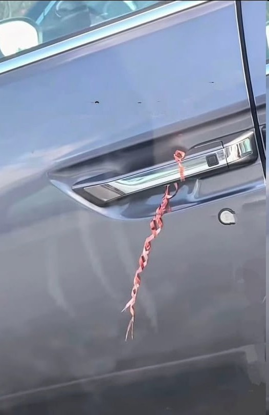 Du har handlat klart. Solen går ner. Sedan ser du det…