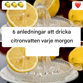 Varför dricka varmt citronvatten? Upptäck dessa 6 anledningar!