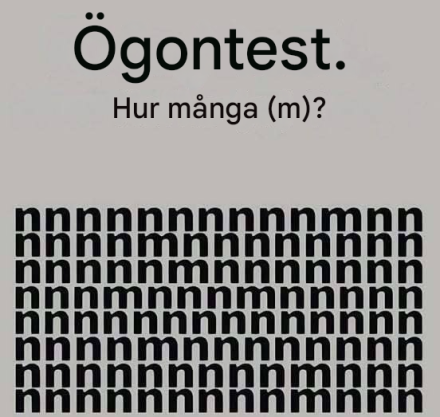 Kan du hitta det gömda “M”?