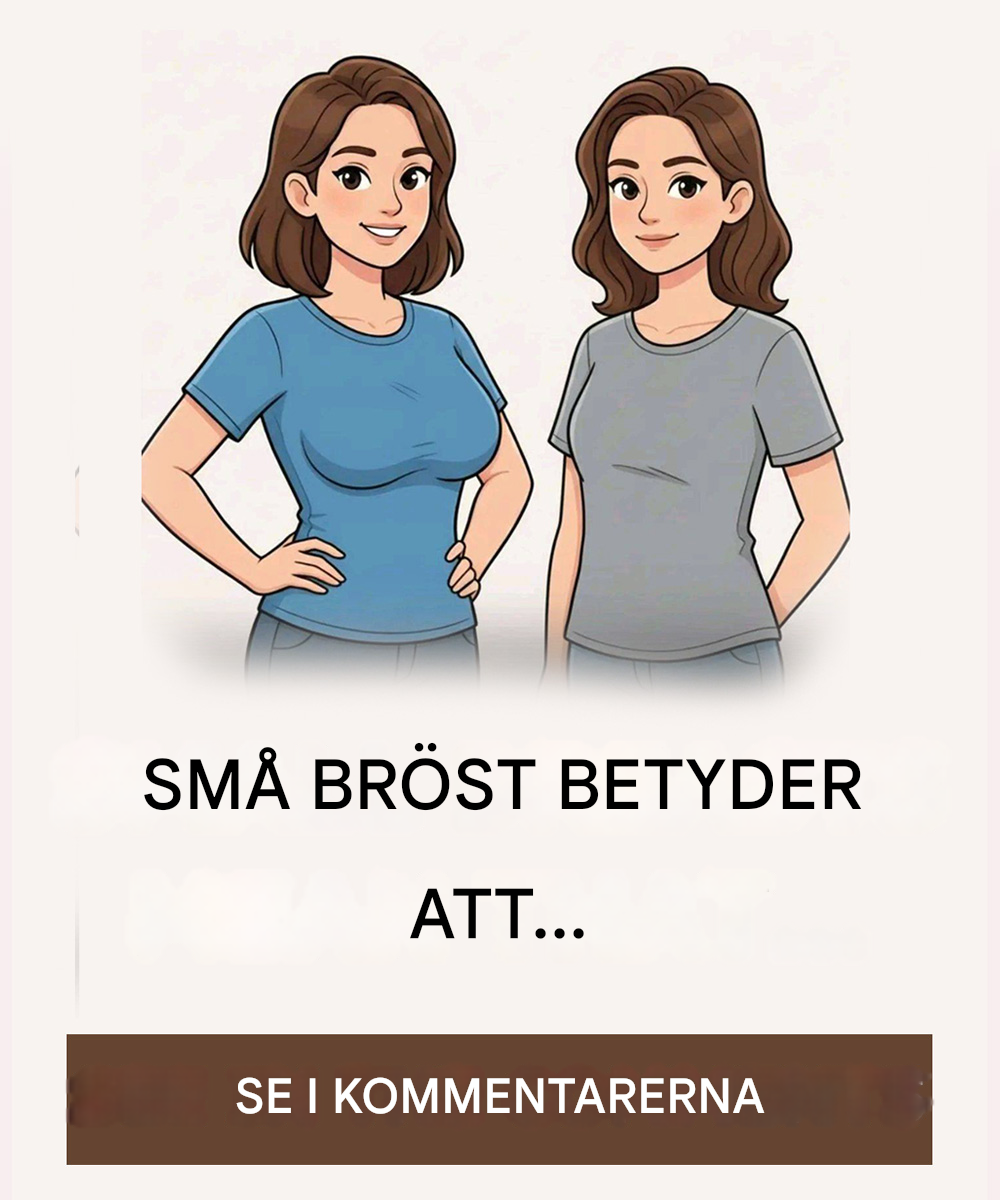 Om en kvinna har små bröst betyder det att hennes del …