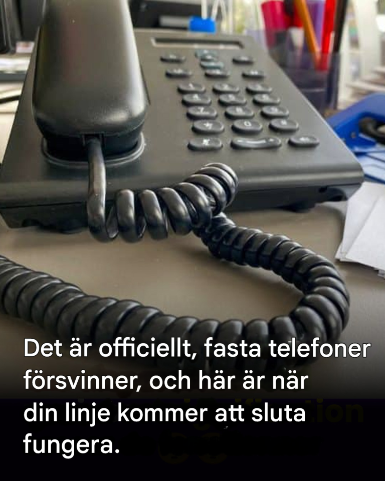 Det är officiellt: slutet på fasttelefonitjänsten närmar sig; här är datumet då din linje kommer att kopplas bort.