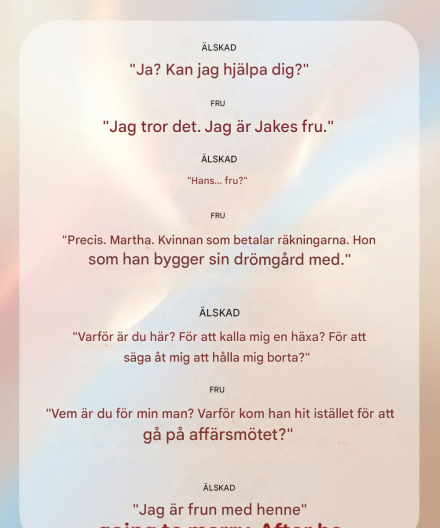 En oväntad knackning: Uppenbarelsen av en sanning som ingen av kvinnorna hade förväntat sig.