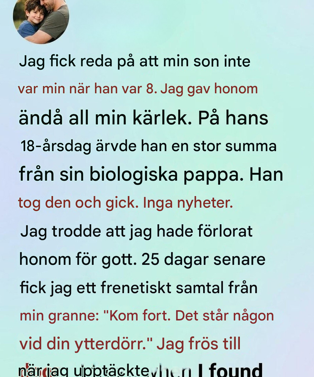 Hur upptäckten av sanningen förde vår familj närmare varandra