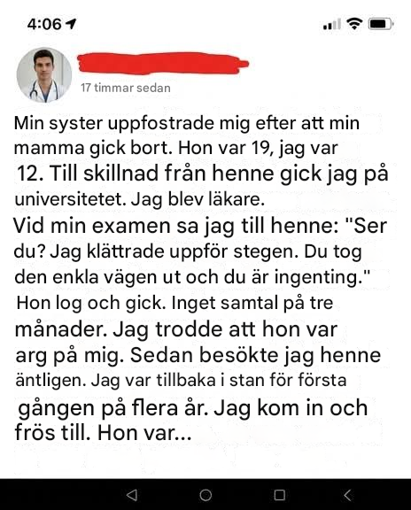 Jag kallade min syster “minst än ingenting” efter att hon uppfostrat mig – sedan insåg jag hur fel jag hade.