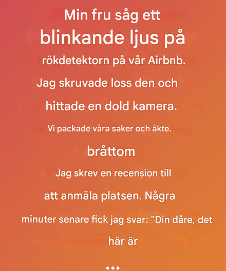 Den lilla detaljen som får oss att ompröva vårt beslut att stanna hemma