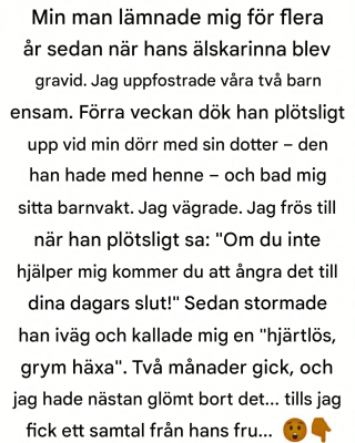 När det förflutna knackade på igen, valde jag att skydda min frid