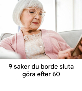 Livet börjar vid 60: 9 vanor att ge upp för att leva lättare