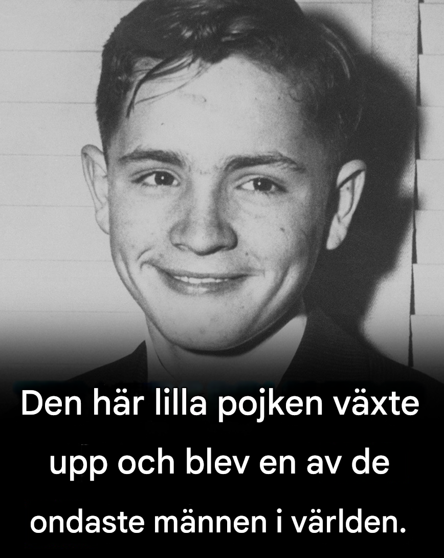 Den här harmlösa pojken växte upp och blev en av de ondaste männen i historien! – Dagens berättelse!